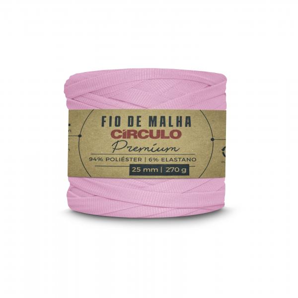 FIO DE MALHA CIRCULO PREMIUM - COR 3161 ROSA ALGODAO